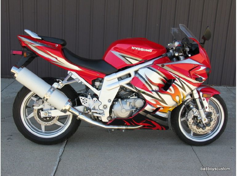 2007 hyosung gt650 r comet 