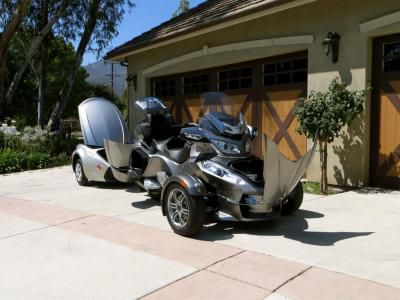 34583 used 2012 can-am spyder rt-s motorcycle trike