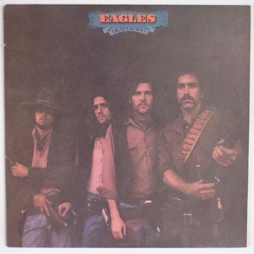 The eagles: desperado usa textured asylum classic rock vinyl lp vg++