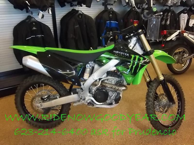 2011 Kawasaki KX 250F Dirt Bike 