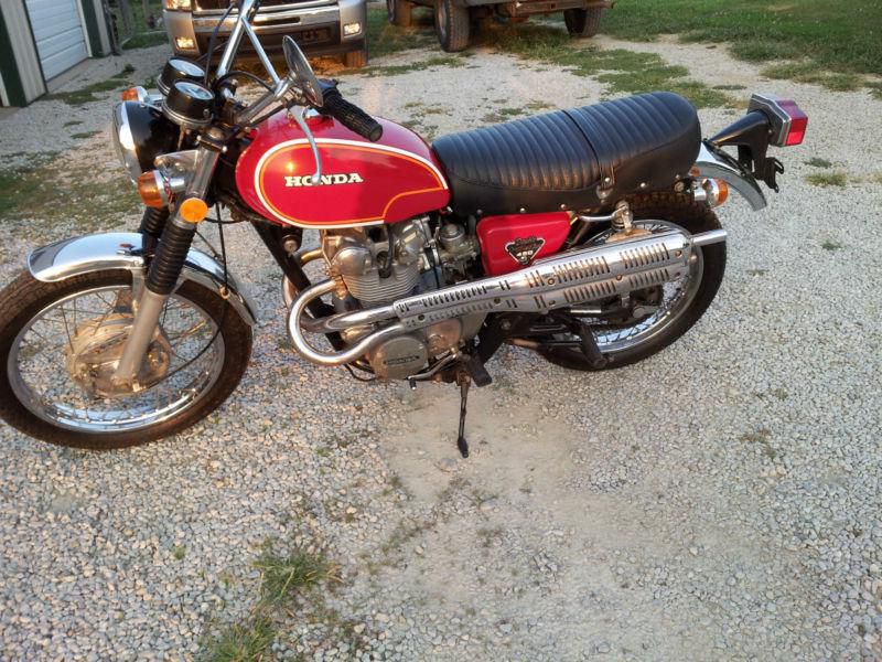 Honda cl450 scrambler