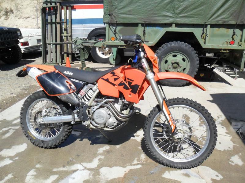 KTM 450 EXC Motorcycle Dirt Bike Enduro Current California Street Licensed