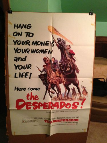 Desperados,the-jack palance,vince edwards,sylvia syms-1969-original movie poster