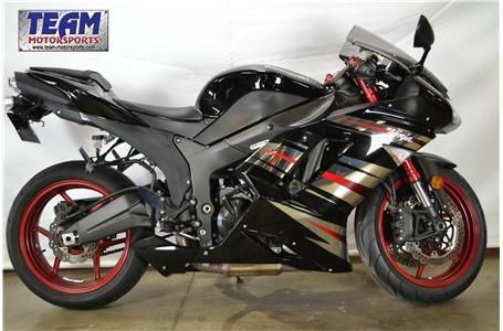 2008 Kawasaki ZX6R Sportbike 