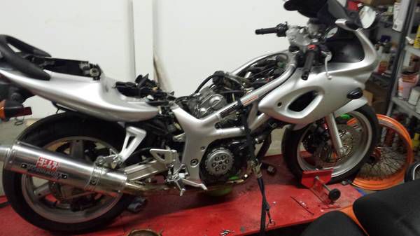 02 suzuki sv650 complete for parts