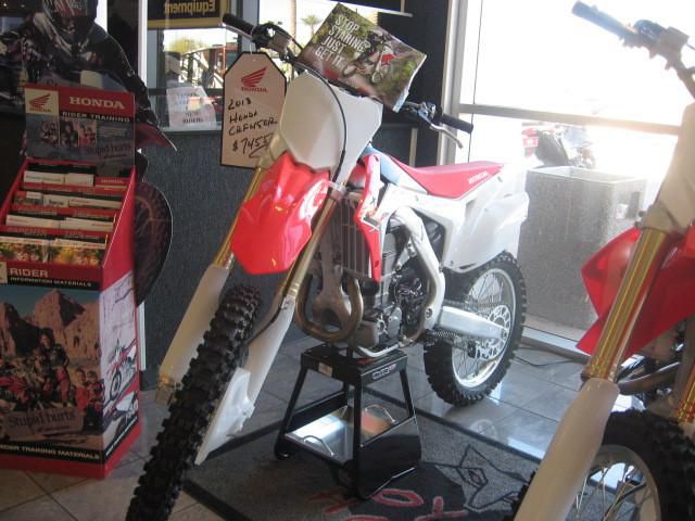 2013 honda crf450r 450r dirt bike 