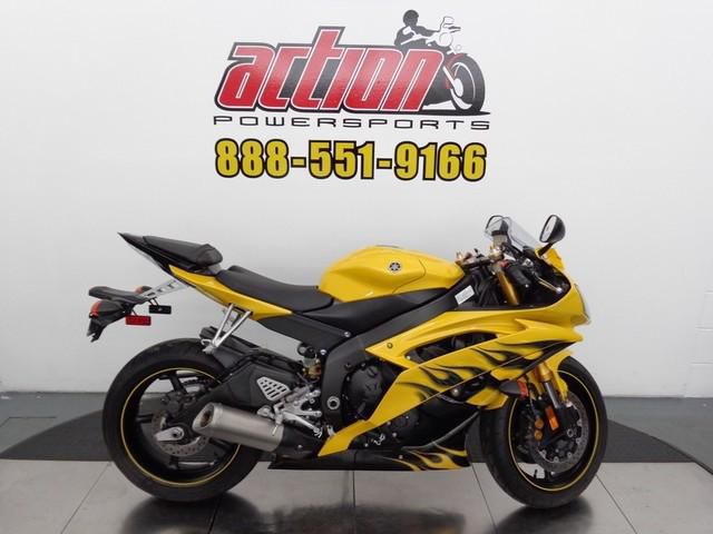 2008 yamaha r6  sportbike 