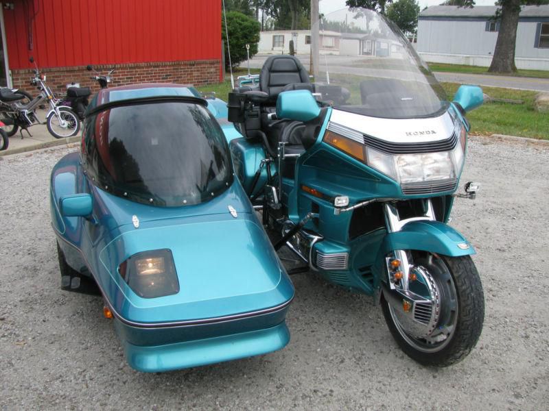 1994 honda gold wing se with hannigan side car and trailer low miles gl1500se