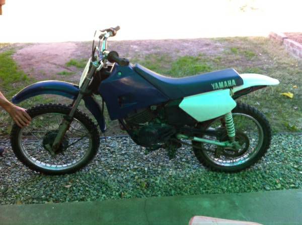 1997 yamaha 125 dirt bike 2 stroke