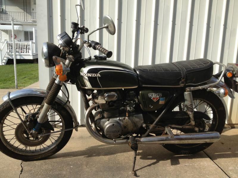 1973 honda cb350 recently serviced and fun to ride