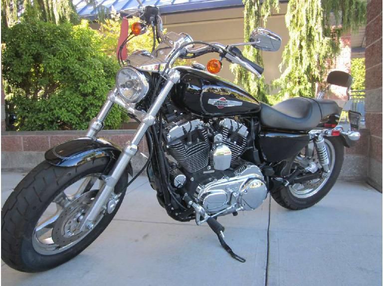 2012 harley-davidson xl1200c sportster 1200 custom  cruiser 