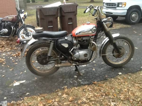 1965 BSA spit fire