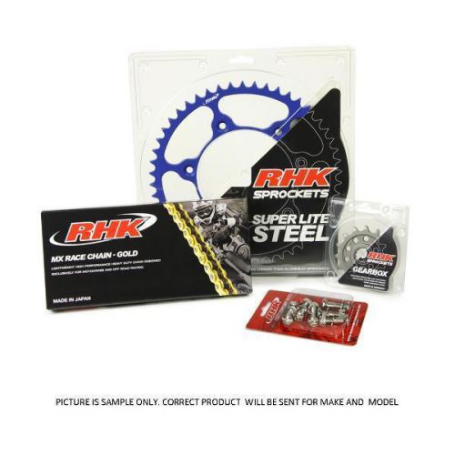 HUSABERG FE450 RHK MX CHAIN &amp; STEEL SPROCKET KIT 13/47 2009 - 2015