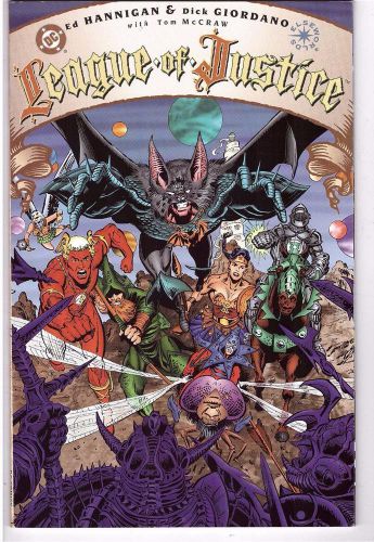 League Of Justice Book 1 Hero Quest 1996 DC Comic Elseworld Hannigan Giordano