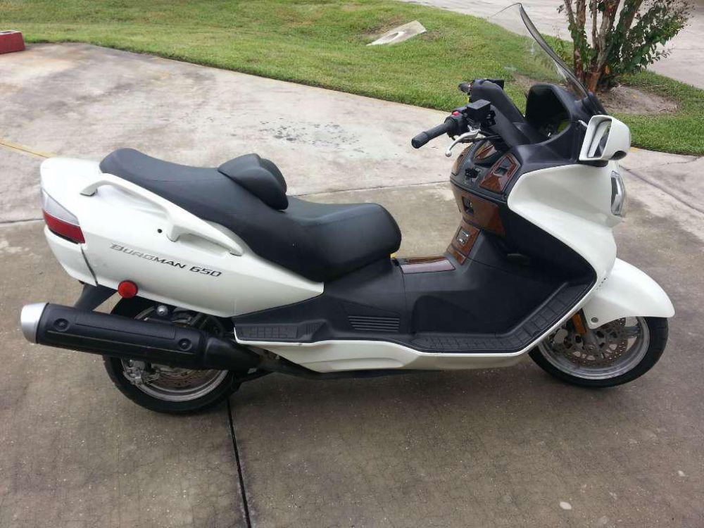 2007 suzuki burgman 650  scooter 