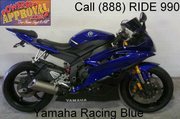 2006 used Yamaha R6 crotch rocket for sale in Yamaha Racing Blue - u1520