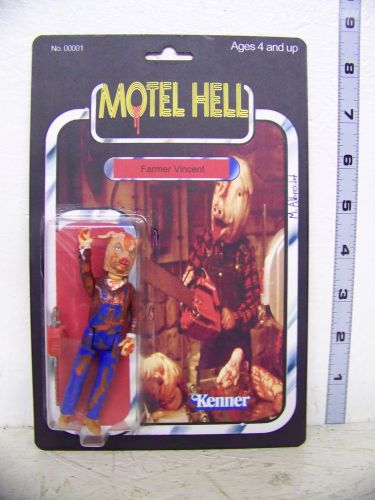 Motel hell &#034;farmer vincent&#034;  figure custom made bloody