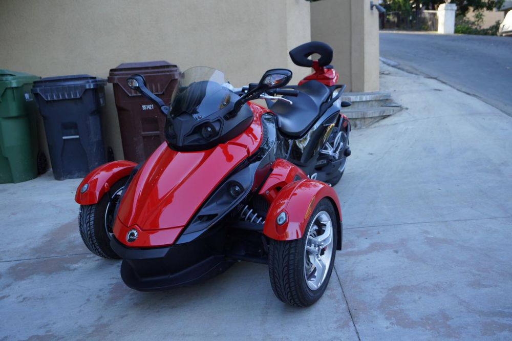 2008 can-am spyder rs sm5 trike 