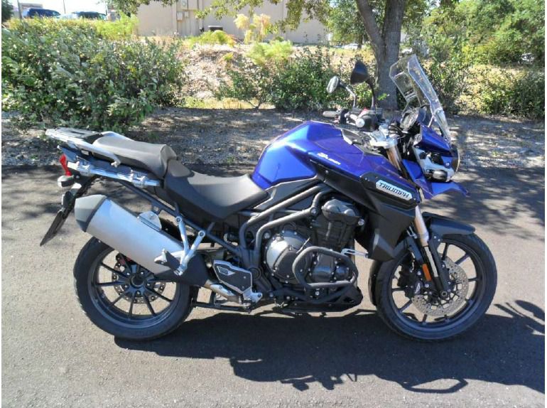 2012 triumph tiger explorer abs - sapphire blue 