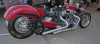 Harley-davidson : other nitro harley drag bike 6.90&#039;s @