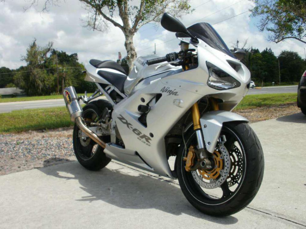 spids Sind ukuelige Buy 2004 Kawasaki NINJA ZX-6R 636 Sportbike on 2040-motos