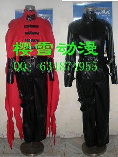 Free shipping final fantasy vii ff7* vincent valentine* cosplay costume