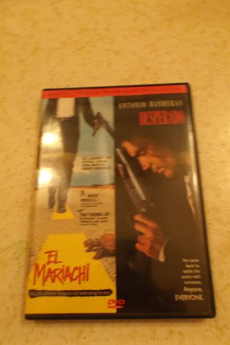 El mariachi / desperado  dvd. director&#039;s double  feature. both rated r