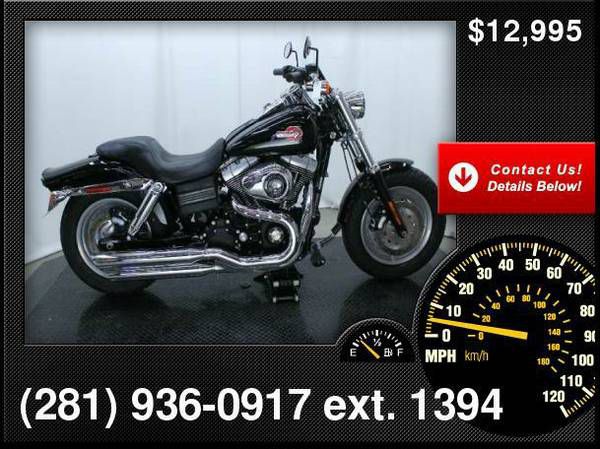 2009 harley-davidson fxdf dyna fat bob vivid black