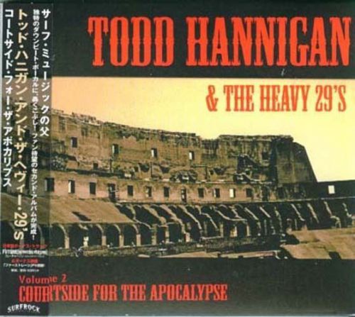 Todd hannigan &amp; the heavy 29&#039;s vol.2 courtside for the apocalypse japan cd obi