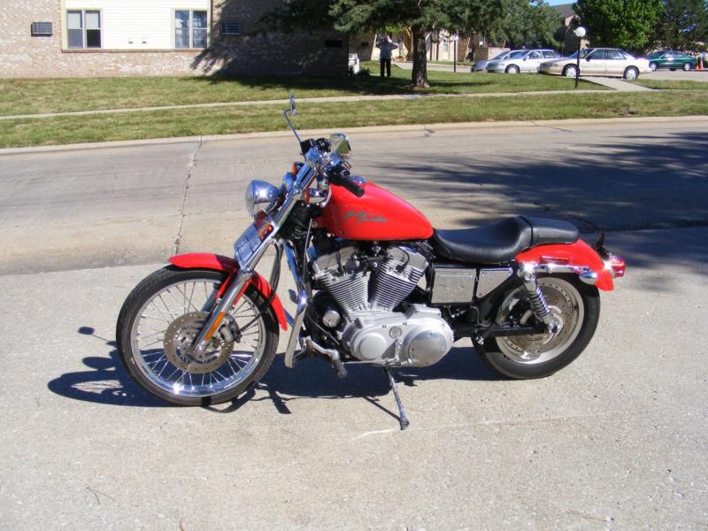 02' harley-davidson sportster 883 with 1825 miles