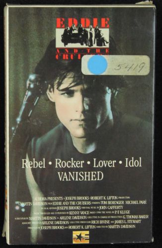 Eddie and the cruisers beta videotape movie video tape betamax