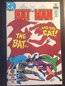 Batman (1940 DC Series) #355 VF CatWoman Ed Hannigan