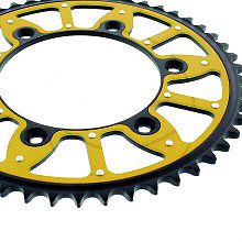 Cht chiaravalli pro extreme rear sprocket 50 carbon teeth for husaberg fs 450 c