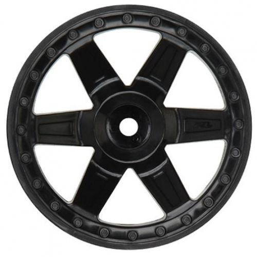 Rear Desperado 2.8 Wheel, Black: Jato, NST, NRU
