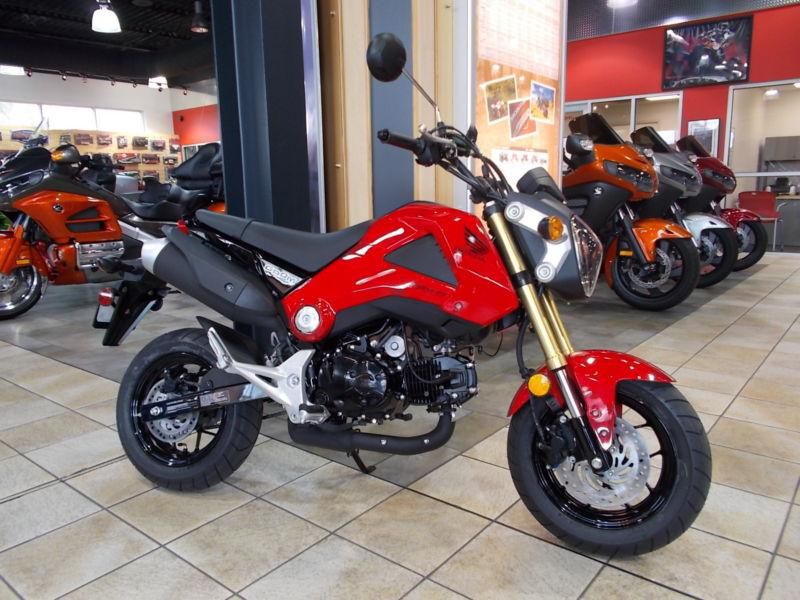 Buy All New 2014 Honda Grom 125 Motorcycle Red On 2040 Motos
