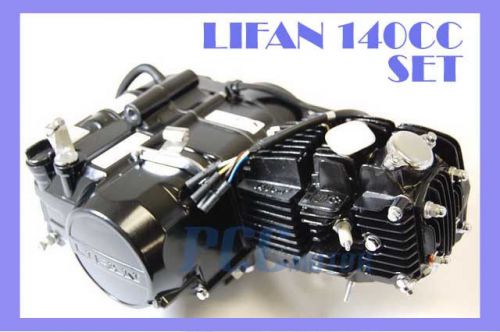 LIFAN 140CC ENGINE MOTOR 4 UP + OIL COOLER DIRT BIKE 107 125CC M EN22-COMBO