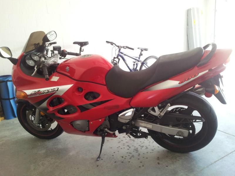 Red Suzuki Katana