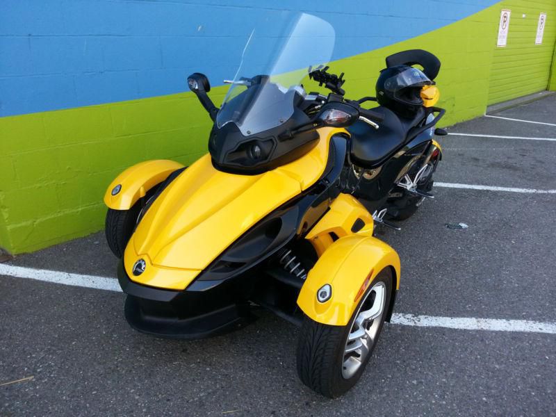 2008 BRP Can Am Spyder With Extras (Yellow, SM5)