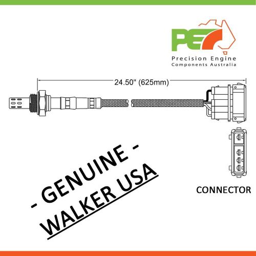 Genuine * walker usa * oxygen sensor for volkswagen golf passat vento mk iii vr6