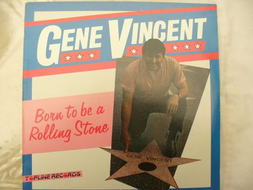 Gene vincent lp born to be a rolling stone ex++ 33rpm