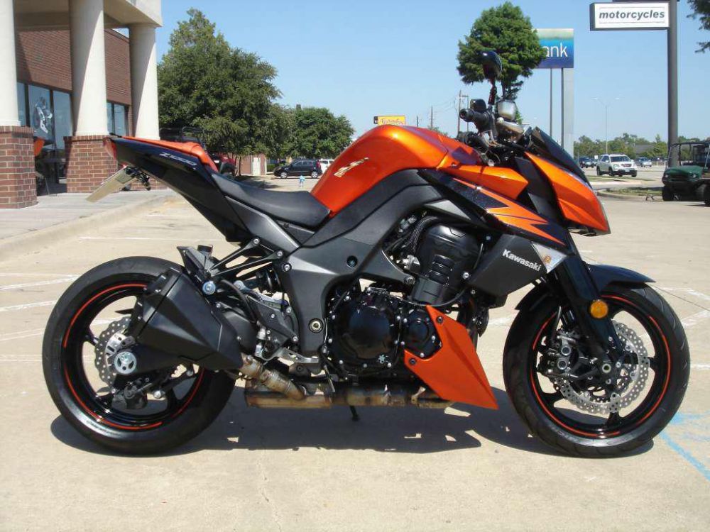 2012 kawasaki z1000  sportbike 