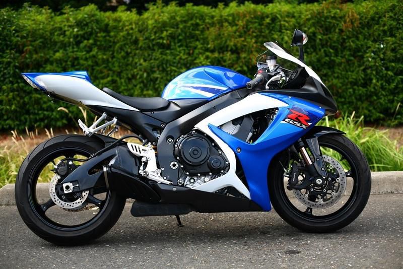 2007 suzuki gsx-r 750  sportbike 