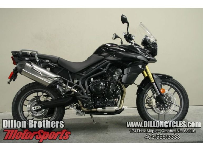 2014 triumph tiger 800 abs - phantom black 