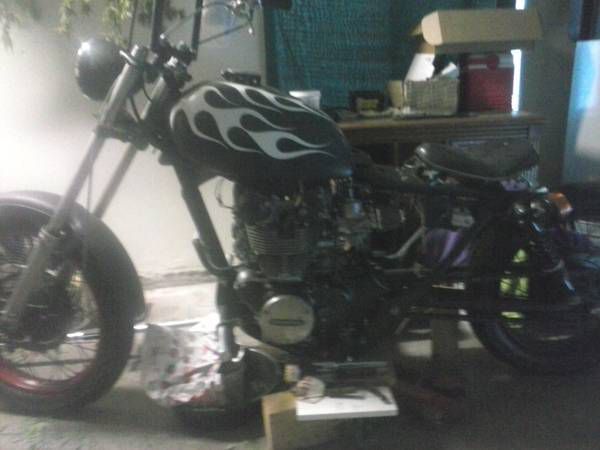 72 Honda CL450 DOHC Custom