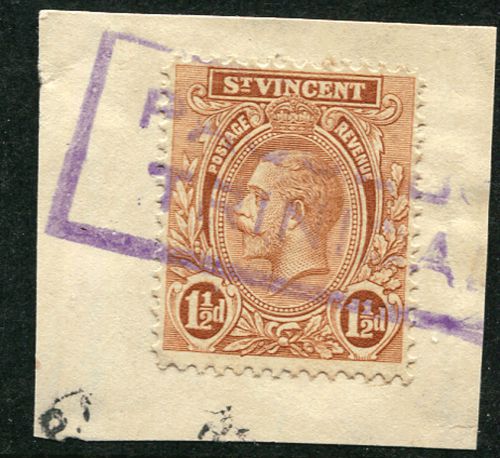 ST. VINCENT: (6603) PAQUEBOT/TRINIDAD cancel