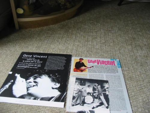Gene vincent french clippings