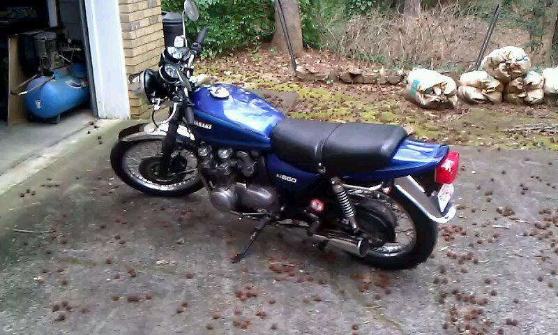 1978 kawasaki kz 650 classic / vintage 