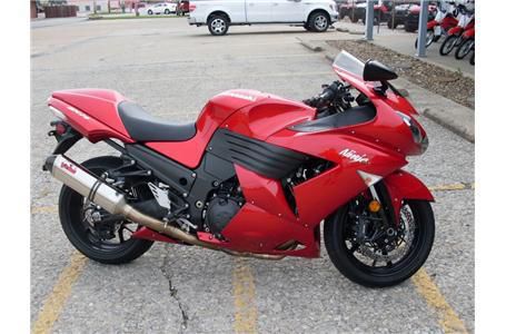 2010 kawasaki zx-14  sportbike 