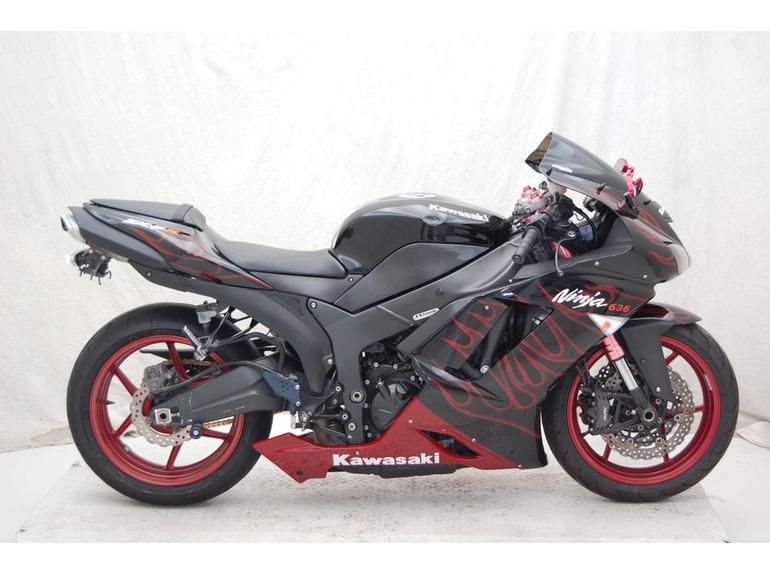 2008 Kawasaki ZX6R ZX-600 Sportbike 