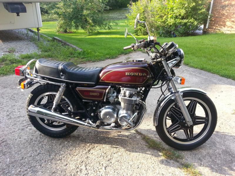 1979 cb 650 honda motorcycle